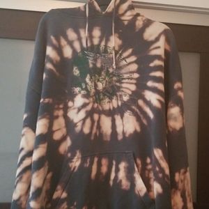 Eagles nfl tie dye sweatshirt hoodie